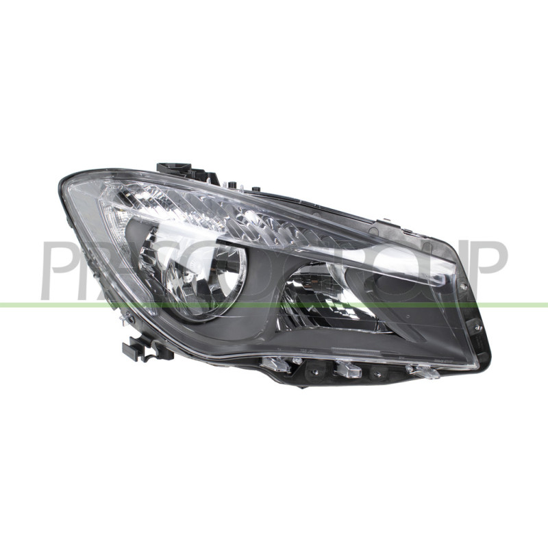 Phare Droit H7+H15 Electrique Avec Moteur-Noir