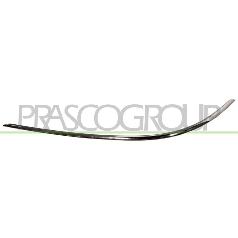 Baguette chromé de pare-chocs avant côté chauffeur