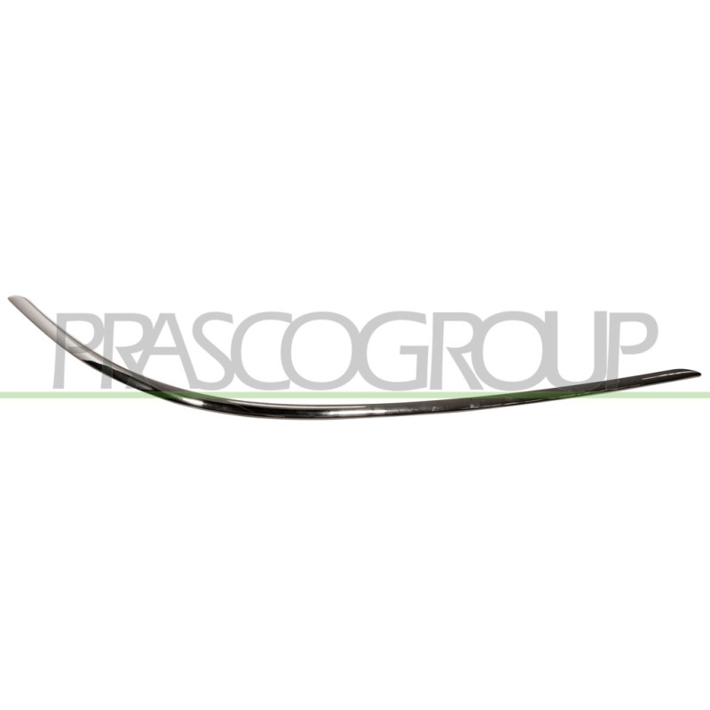 Baguette chromé de pare-chocs avant côté passager