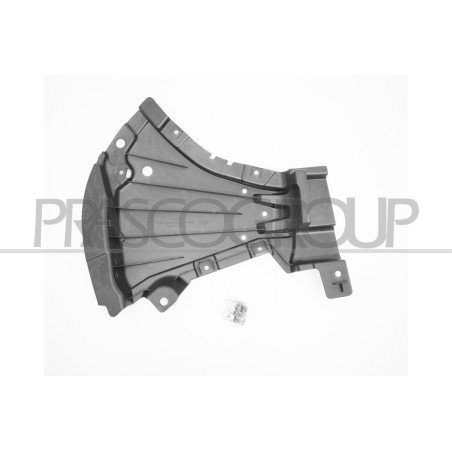 Cache sous pare-chocs avant côté passager