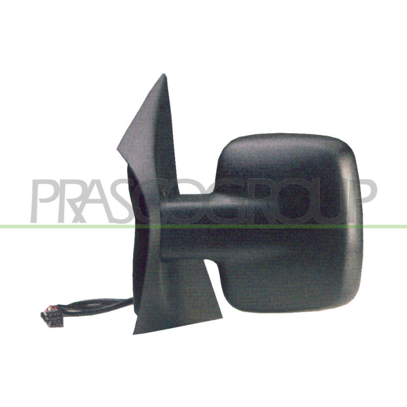 Rétroviseur électrique noir côté chauffeur