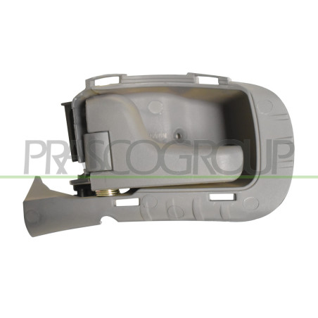 Poignée intérieure gris de porte avant côté chauffeur