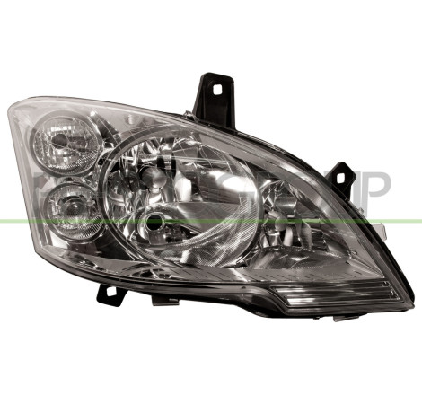 Phare Droit H7+H7+H7 Electrique Avec Moteur