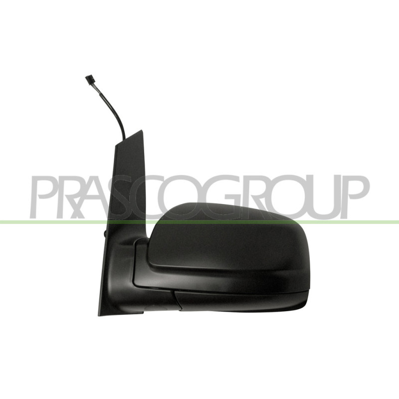 Rétroviseur électrique noir côté chauffeur