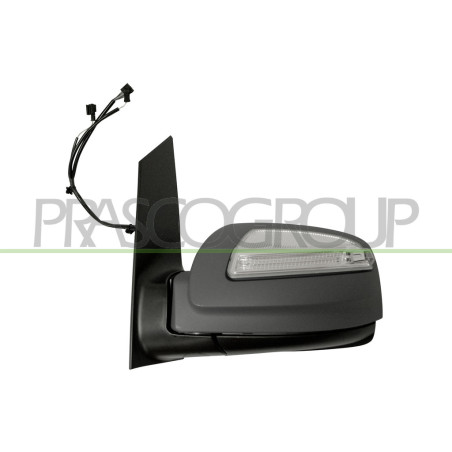 Rétroviseur électrique, rabattable électriquement, à peindre avec apprêt