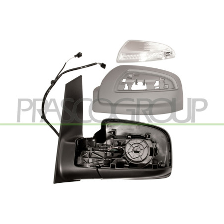 Rétroviseur électrique à peindre avec apprêt côté chauffeur