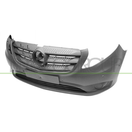 Pare chocs avant gris