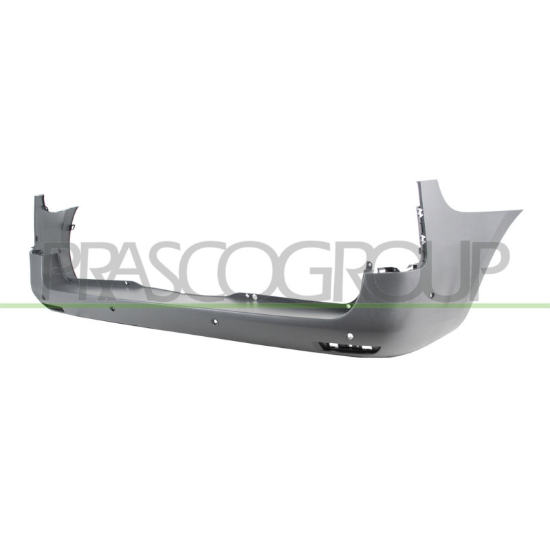 Pare-chocs arrière central gris