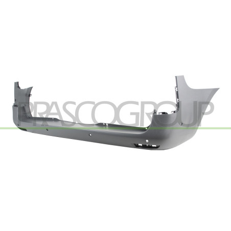 Pare-chocs arrière central gris