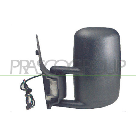 Rétroviseur électrique noir côté chauffeur