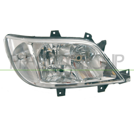 Phare Droit H3+H7+H7 Electrique-Sans Moteur Mod. 08/02  