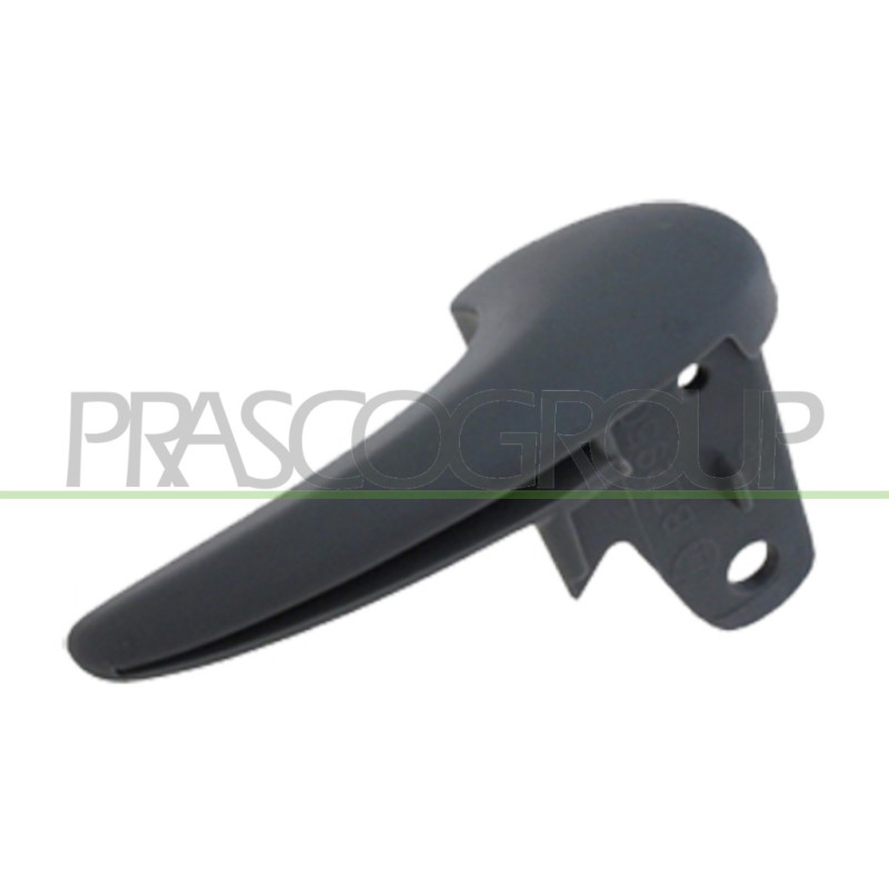 Levier intérieur gris de poignée de porte avant côté passager