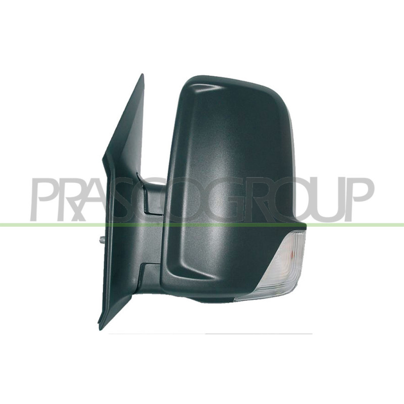 Rétroviseur électrique noir côté chauffeur