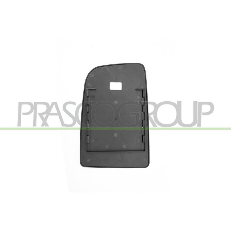 Glace supérieur de rétroviseur côté passager