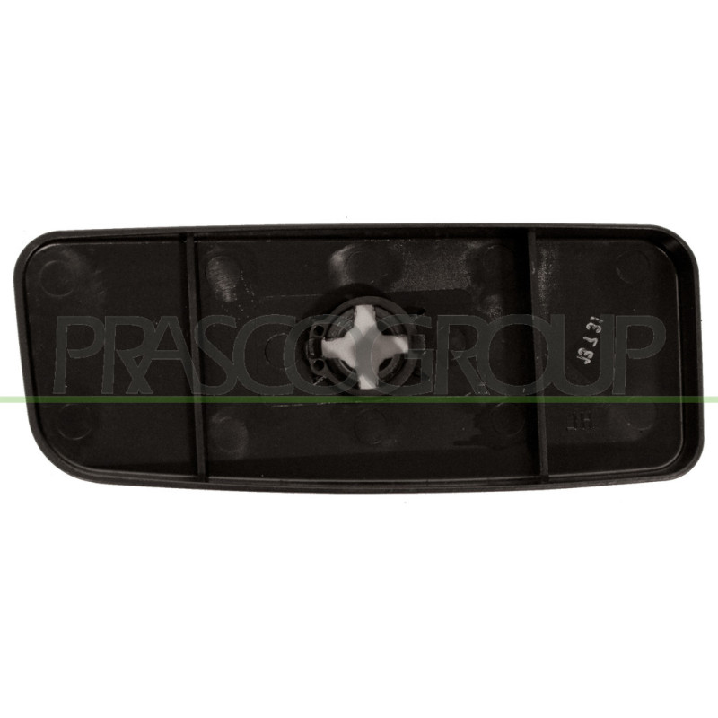 Glace inférieur de rétroviseur côté passager