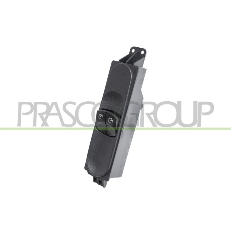 PANNEAU A BOUTON-POUSSOIR NOIR-2 INTERRUPTEURS-LEVE VITRE-PORTE AVANT GAUCHE-SAN