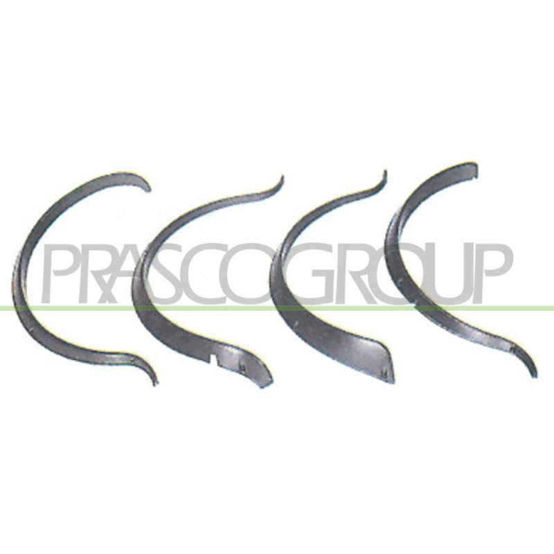 Jeu d'enjoliveurs d'aile