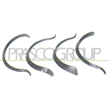 Jeu d'enjoliveurs d'aile