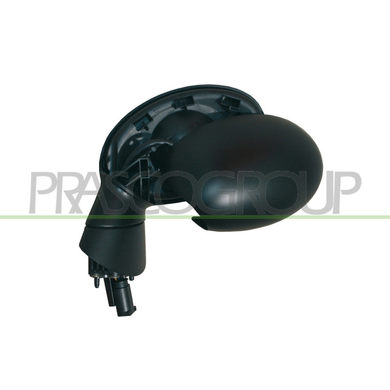 Rétroviseur électrique, rabattable électriquement, à peindre avec apprêt