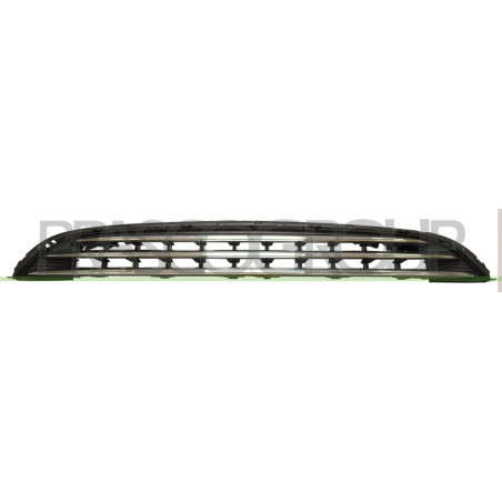 Grille de calandre noir avec moulure chrome