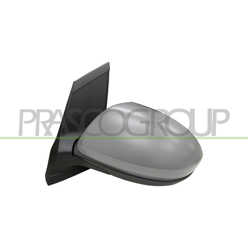 Rétroviseur électrique, rabattable électriquement, à peindre avec apprêt