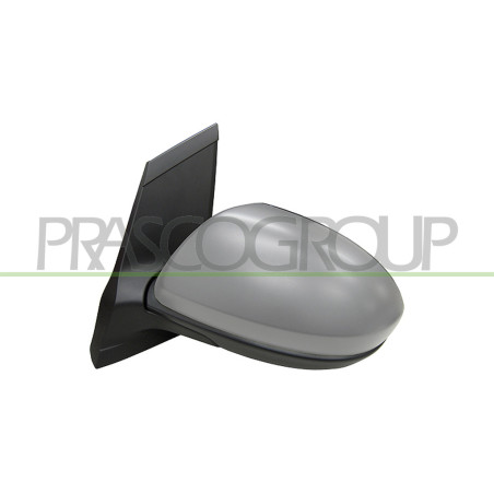 Rétroviseur électrique, rabattable électriquement, à peindre avec apprêt