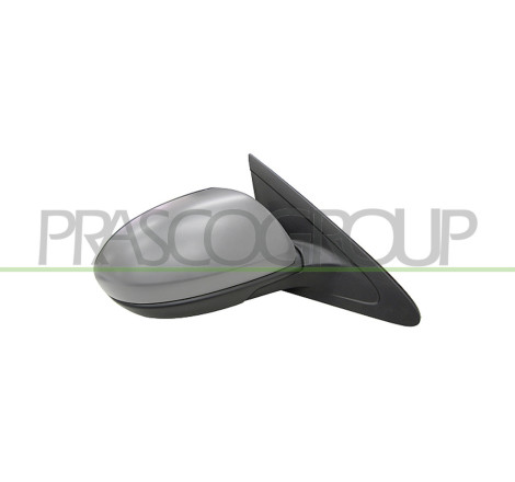 Rétroviseur électrique, rabattable électriquement, à peindre avec apprêt