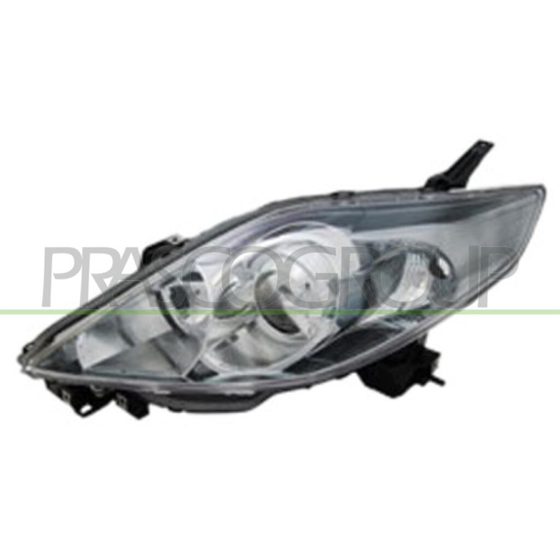 Phare Gauche H7+Hb3 Electrique Avec Moteur Noir