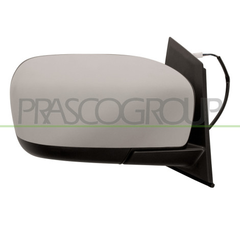 Rétroviseur électrique, rabattable électriquement, à peindre avec apprêt