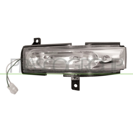 Feu blanc de rétroviseur côté chauffeur