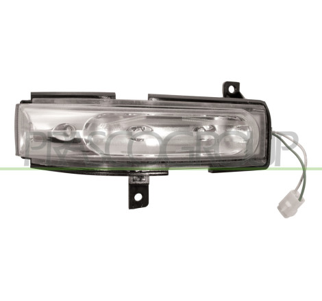 Feu blanc de rétroviseur côté passager