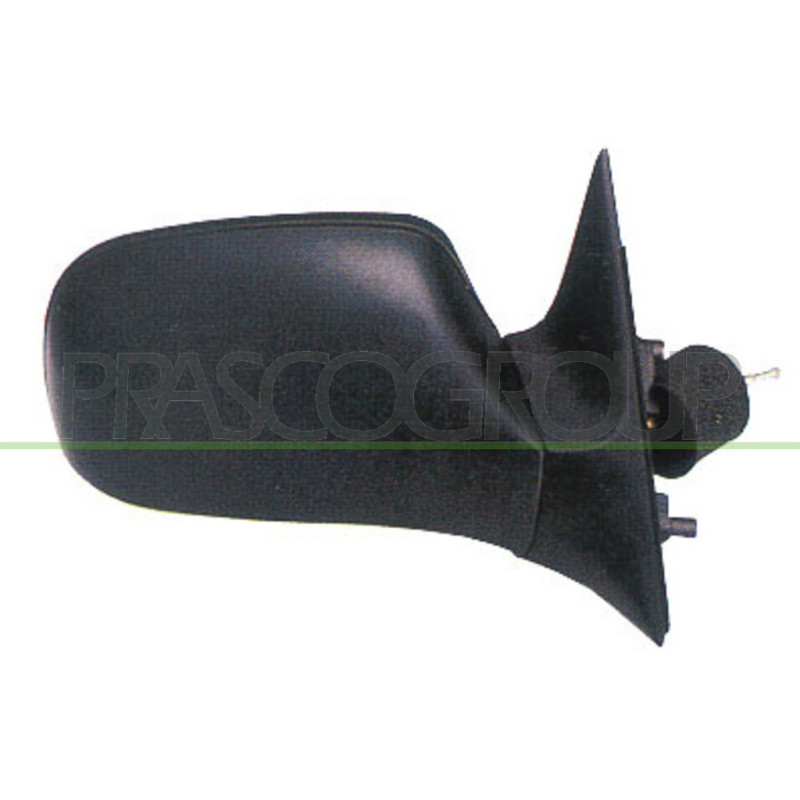 Rétroviseur manuel noir côté passager