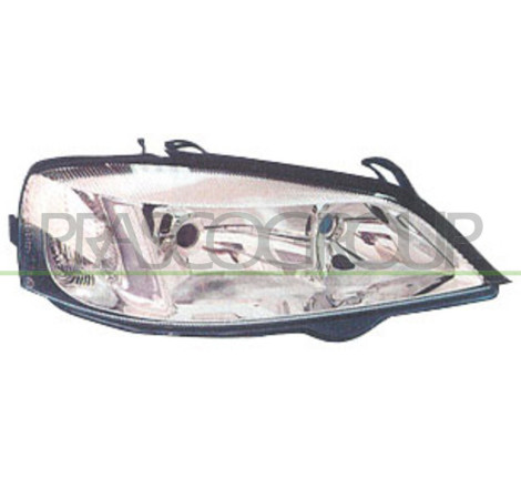 Phare Droit H7+Hb3 Electrtique-Sans Moteur Chrome' Mod.   01