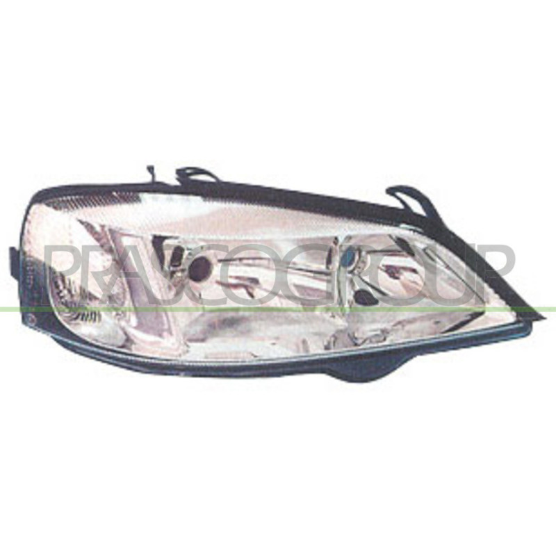 Phare Droit H7+Hb3 Electrtique-Sans Moteur Chrome' Mod.   01