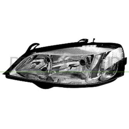 Phare Gauche H7+Hb3 Electrique Sans Moteur-Noir - Mod.  01