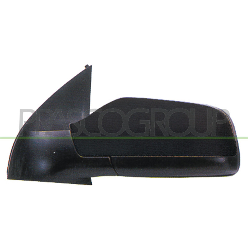 Rétroviseur électrique noir côté chauffeur