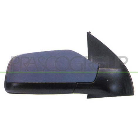 Rétroviseur électrique à peindre avec apprêt côté passager