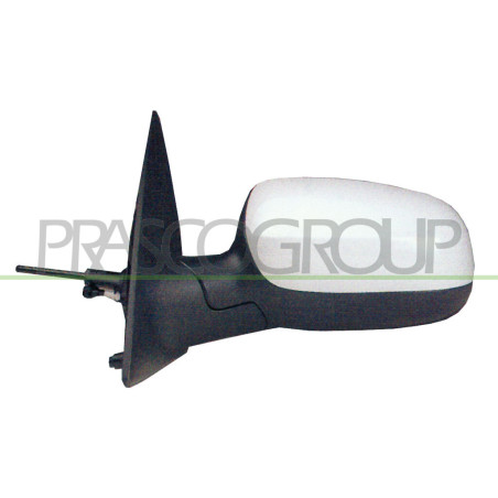 Rétroviseur manuel à peindre avec apprêt côté chauffeur