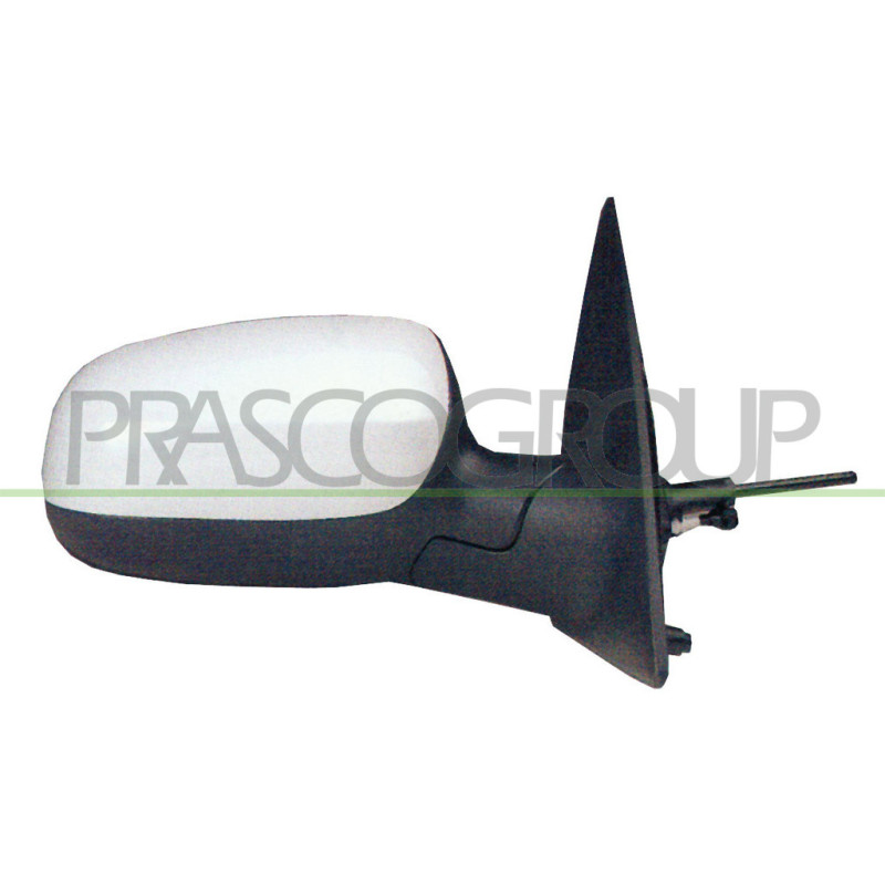 Rétroviseur manuel à peindre avec apprêt côté passager