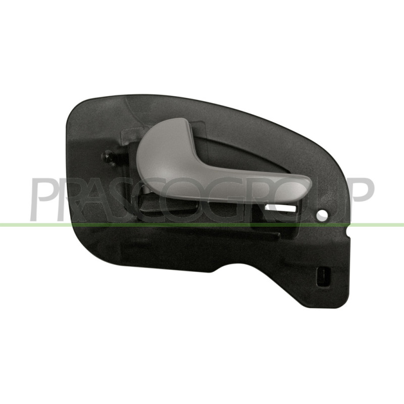 Poignée intérieure argent de porte avant côté chauffeur