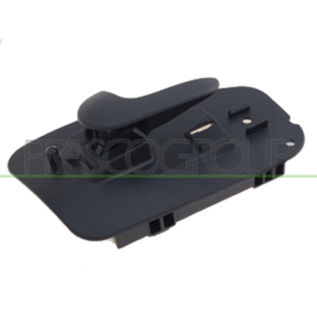 Poignée intérieure noir de porte arrière côté chauffeur