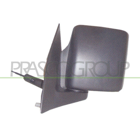 Rétroviseur manuel à peindre avec apprêt côté chauffeur