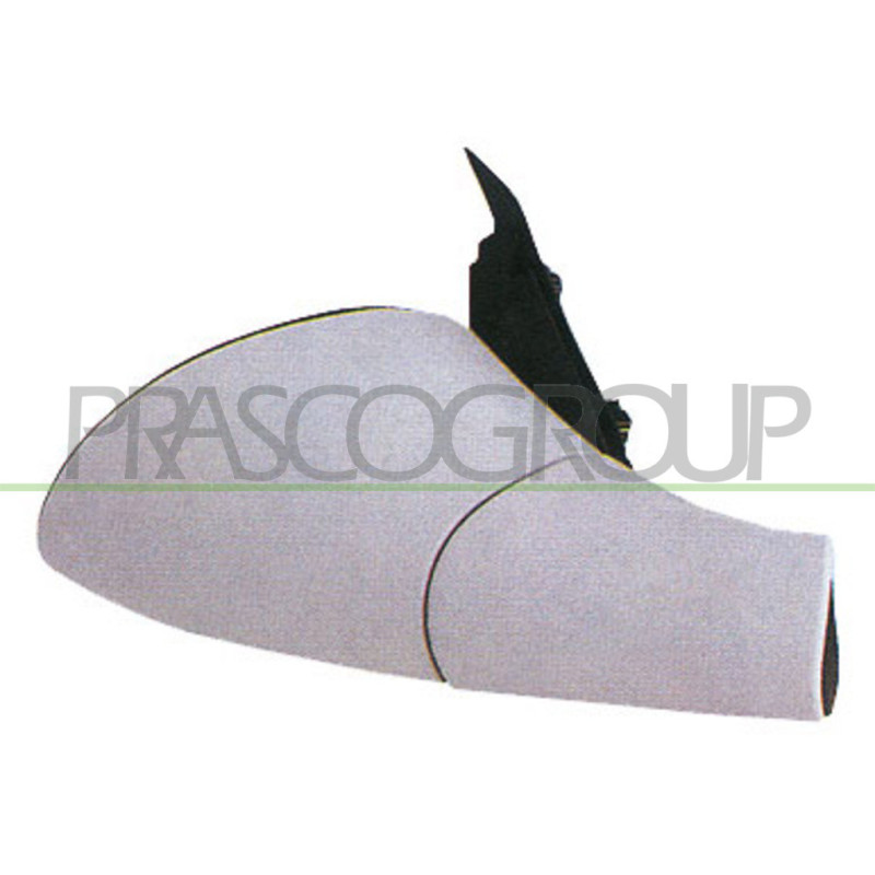 Rétroviseur électrique à peindre avec apprêt côté passager