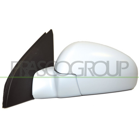 Rétroviseur électrique, rabattable électriquement, à peindre avec apprêt