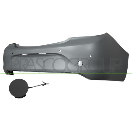 Pare-chocs arrière à peindre avec apprêt