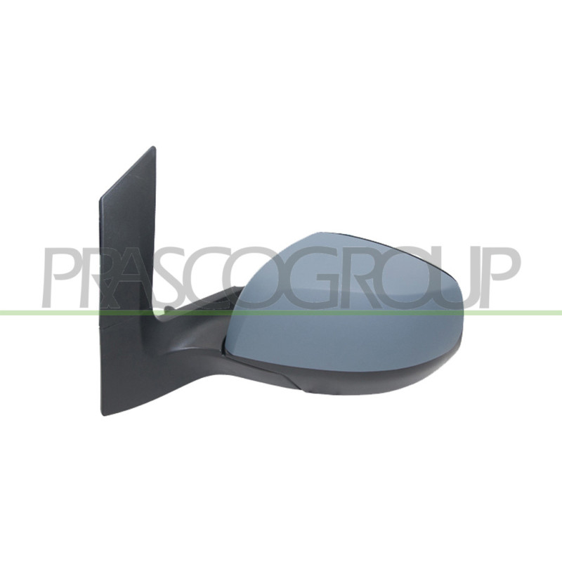 Rétroviseur manuel à peindre avec apprêt côté chauffeur