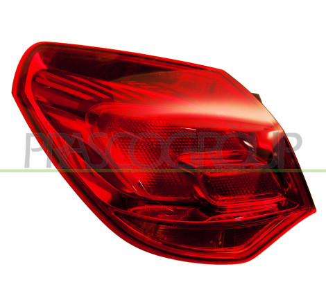 Feu d'aile arrière côté chauffeur