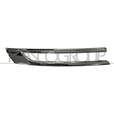 Moulure supérieure de calandre côté passager