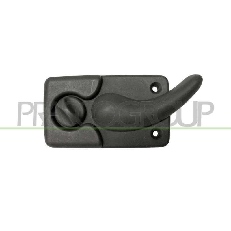 Poignée intérieure noir de porte arrière côté passager