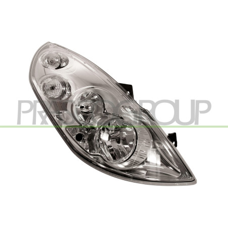 Phare Droit H1+H7+H7 Electrique-Sans Moteur